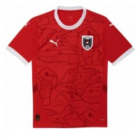 Camiseta Austria Primera Equipación Replica Eurocopa 2024 mangas cortas